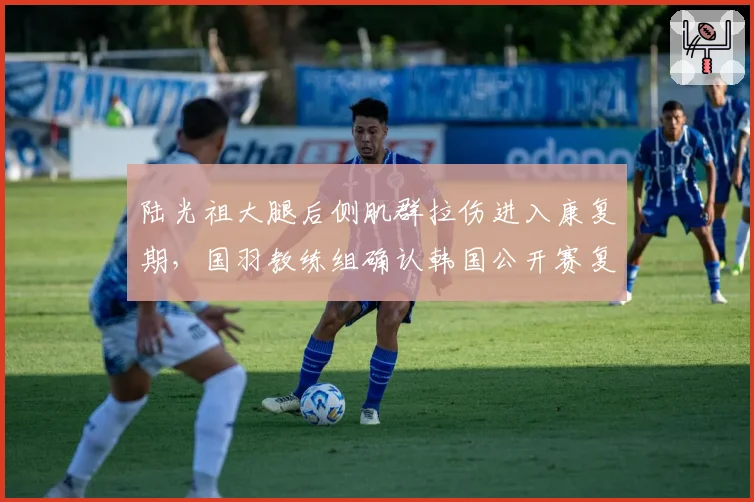 陆光祖大腿后侧肌群拉伤进入康复期,国羽教练组确认韩国公开赛复出无虞