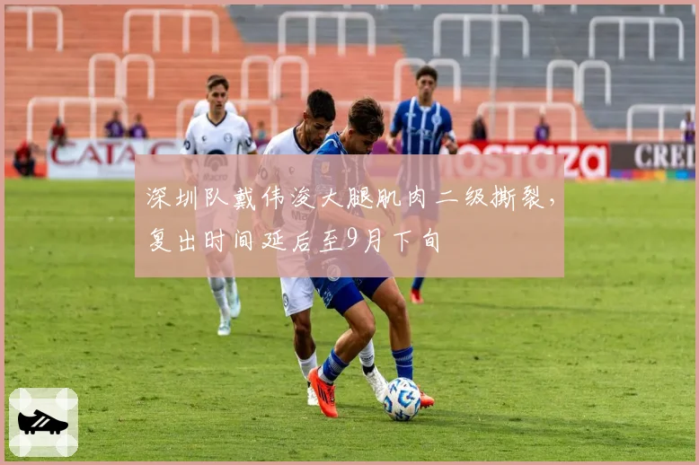 深圳队戴伟浚大腿肌肉二级撕裂，复出时间延后至9月下旬